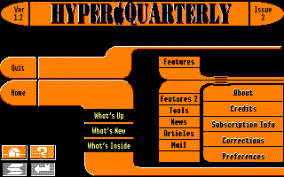 Hyper Quarterly Front End screenshot